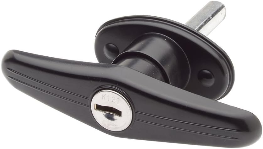 Bauer Products (T-311 Black Sets) Blind Mount Locking T-Handle, (Pack of 2)