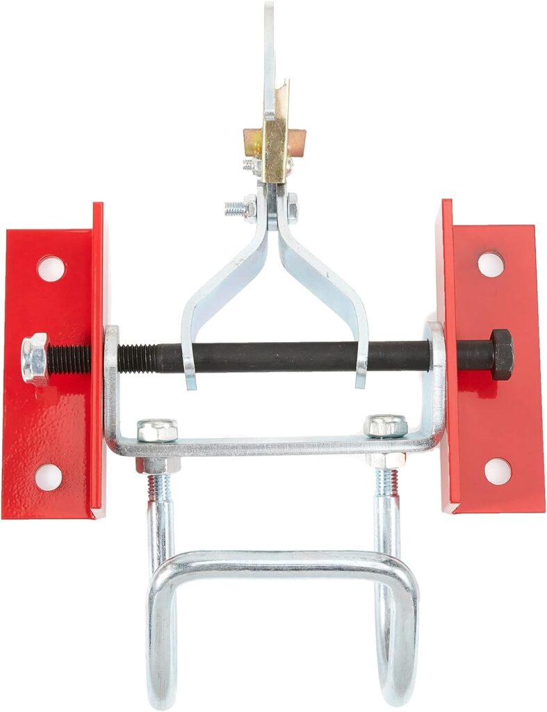 BEAMNOVA Electric Hoist Hanger Hanging Bracket Installation Kit Hook Assembly for PA400 to PA800 Crane Winch, Fit Beam Smaller Than 50mm / 2 Inches