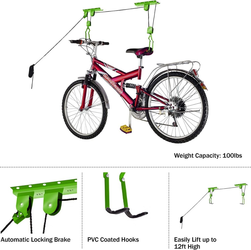 Bike Lane Bicycle Storage Lift Bike Hoist
