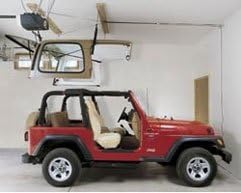 Hoister Direct 7803.Jeep - Overhead Storage Hoist for Jeep Top Removal, Truck Caps, Bikes, SUP, Dinghies, Canoes, Kayaks, Surfboards and More. Mount in Your Garage, Shop, Anywhere with a Ceiling.