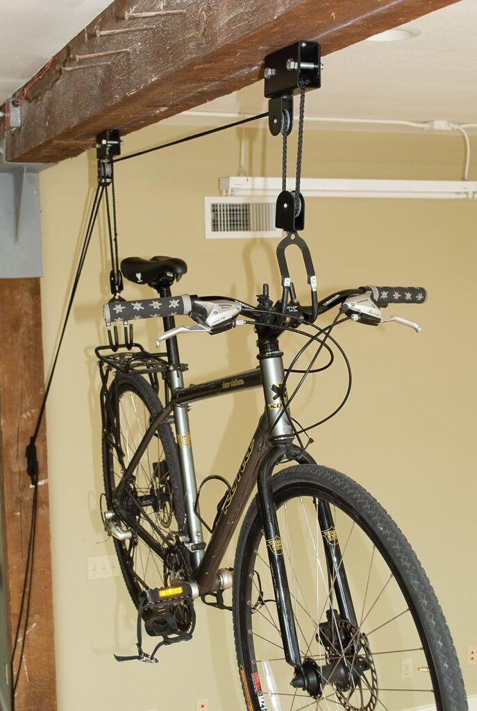 Seattle Sports Sherpak Hoist Pulley Ceiling Storage System - Great for Hanging Kayaks, Bikes, Etc in Your Garage