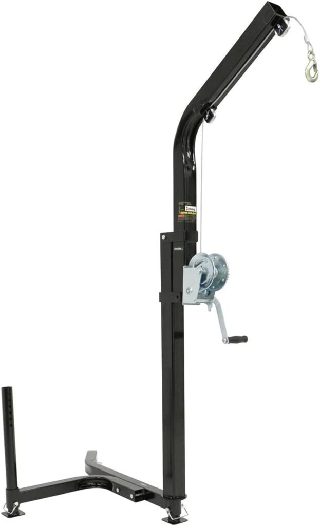 Viking Solutions Rack Jack Magnum Rugged Foldable Easy to Use 360 Degrees Hitch-Mounted Game Hoist