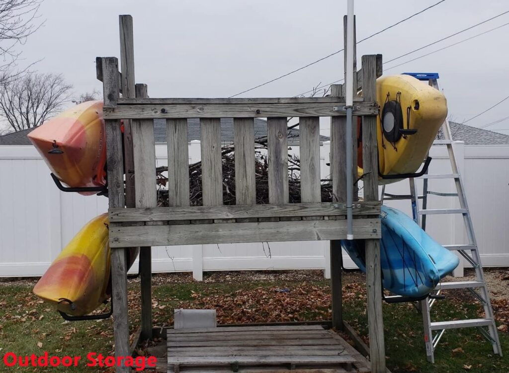 Heavy Duty Kayak Storage Racks, 15Inch Wall Mount Garage Hooks for Kayak, Canoe, Surfboard, Paddle Board, SUP